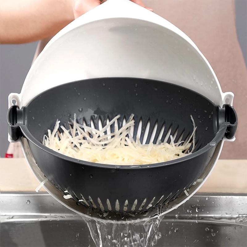 Magic Multifunctional Rotate Vegetable Cutter - BeingAdorable