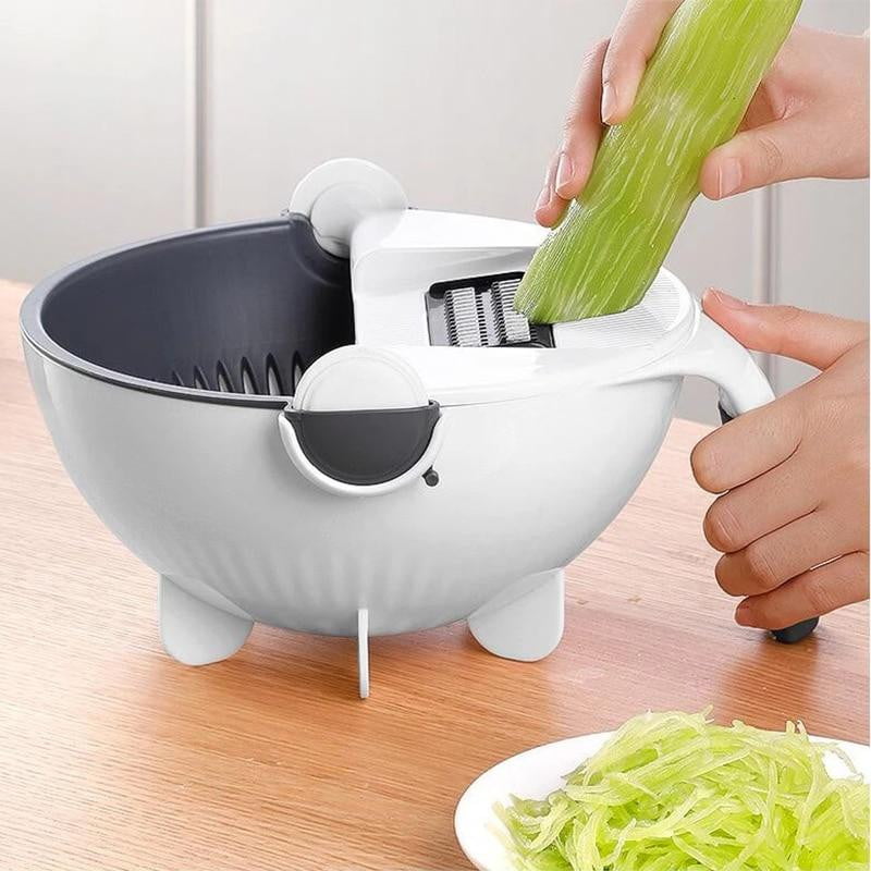 Magic Multifunctional Rotate Vegetable Cutter - BeingAdorable