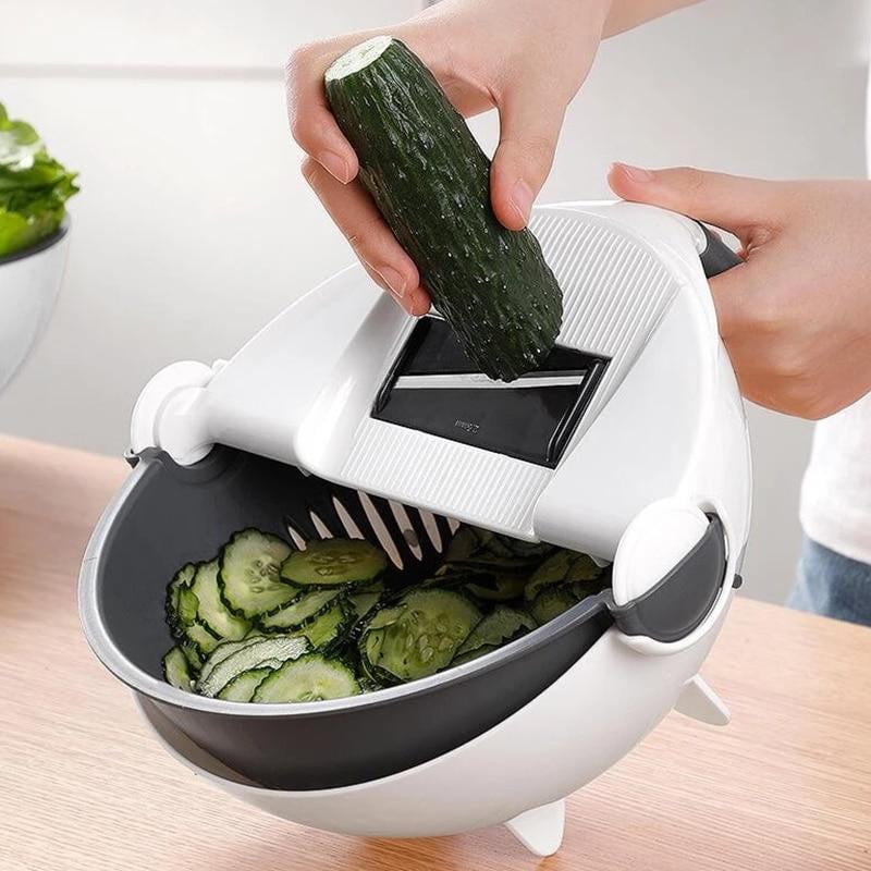 Magic Multifunctional Rotate Vegetable Cutter - BeingAdorable