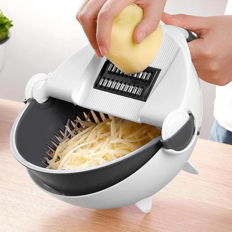 Magic Multifunctional Rotate Vegetable Cutter - BeingAdorable